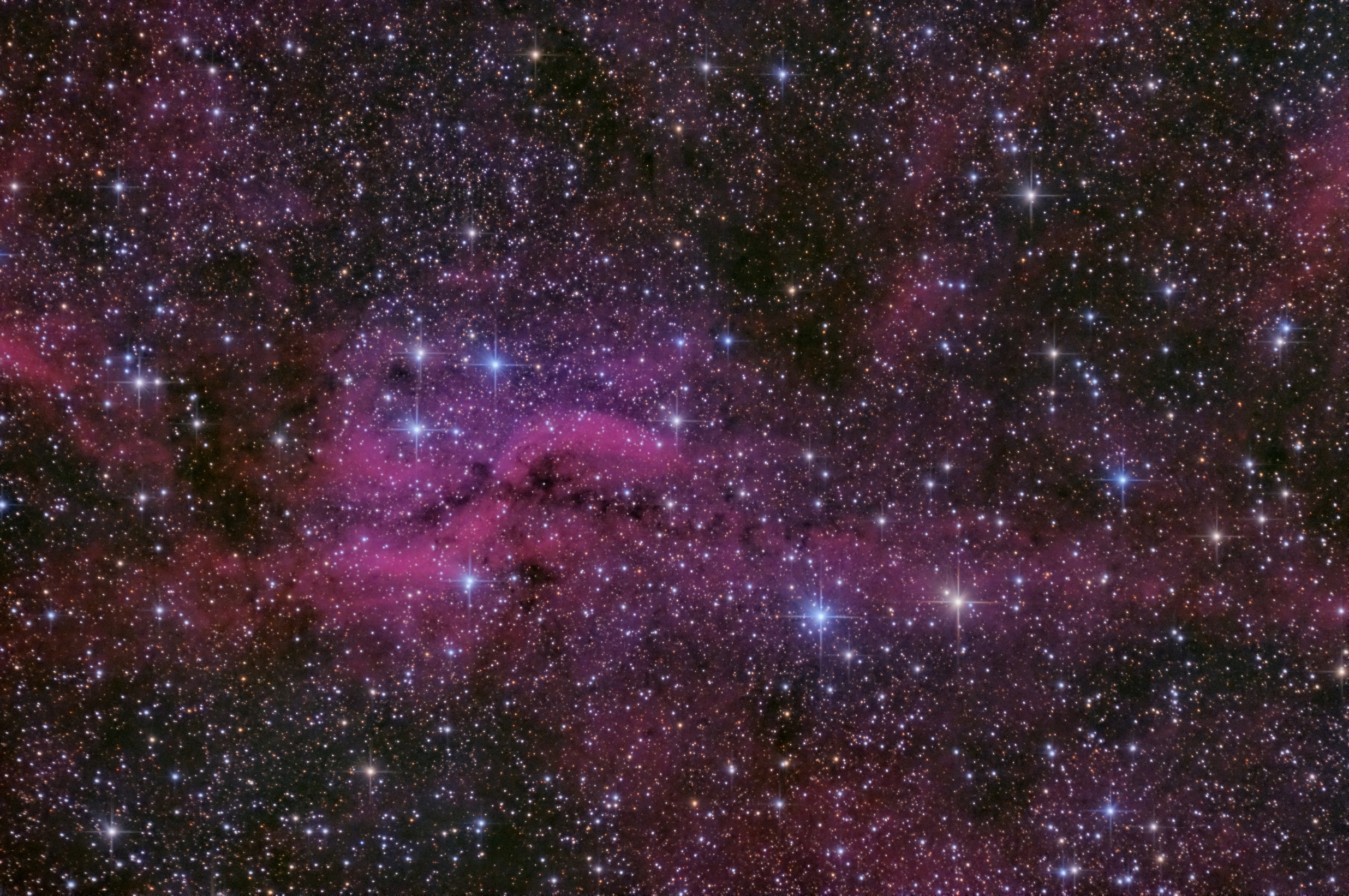 The Propeller Nebula (DWB111) - Emission Nebula in Cygnus
